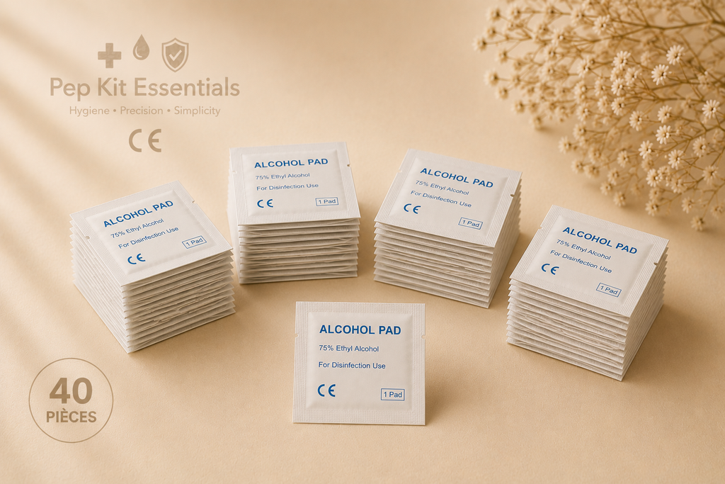 Pads alcoolisés stériles