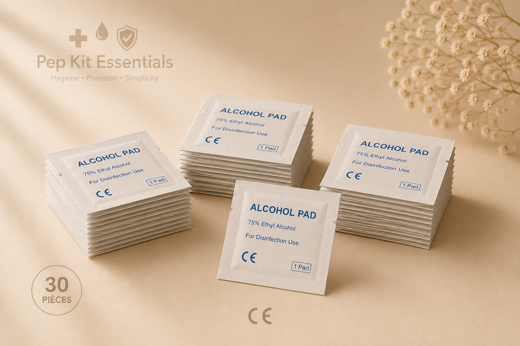 Pads alcoolisés stériles